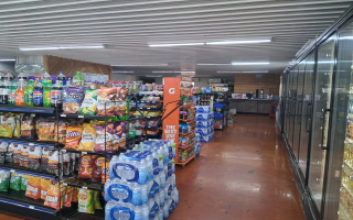 Dry Gas Station with Property and House  Dry Gas Station with Property and House