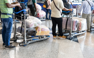 Luggage Wrapping in Florida's Busiest Airport