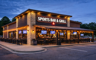 Fort Smith Restaurant Real Estate with Full Bar and Patio