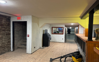 Two Floor Bar-Most bar equipment in place 