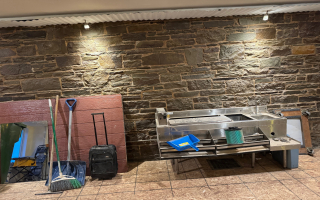 Two Floor Bar-Most bar equipment in place 