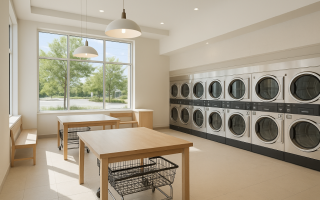 Turnkey Coin-Operated Laundromat–New Construction