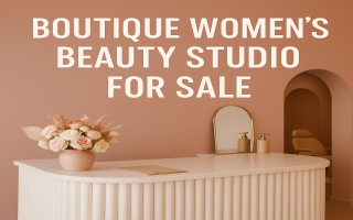 Boutique Women's Beauty Studio for Sale 