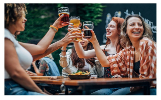 Vibrant Multi-Use Venue: Bar, Music, Recreation