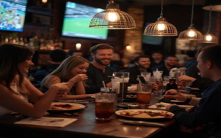 Entertainment-Focused Bar with Private Event Areas