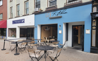 Updated Cafe on Busy Restaurant Row