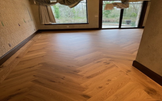 Lucrative Hardwood Floor Contractor, Great Staff