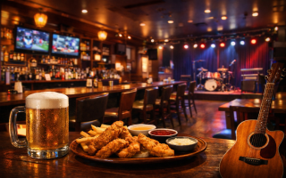 Cary Sports Bar with Stage and Full Kitchen!