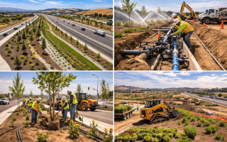 Public Works Landscaping 