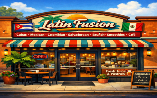 Must See-Newly Built Latin Fusion Restaurant -All 