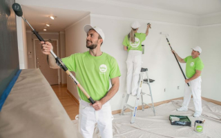 Painting - Exclusive Territory, Minimal Overhead