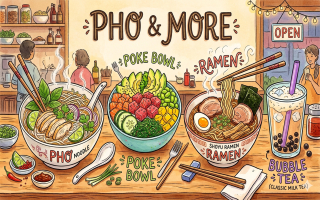 High Volume Profitable Pho, Poke Bowl, Ramen, B.T.