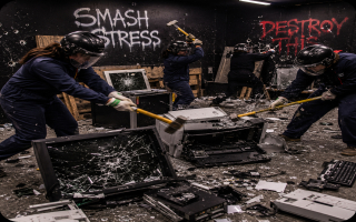 Rage Room Netting 110k Only Open 23 Hours/wk Rage Room Netting 110k Only Open 23 Hours/wk