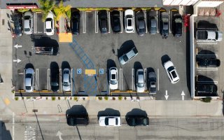 Completely automated hands-free parking lot