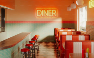 Turnkey Lunch and Breakfast Restaurant for Sale! Low Overhead!