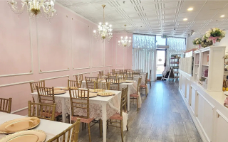 Stylish Build-Out, Tea Service Cafe Concept, Potential