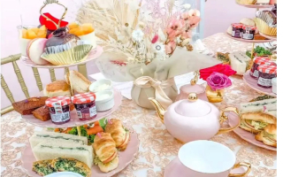 Stylish Build-Out, Tea Service Cafe Concept, Potential