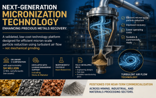 Patented Micronization Technology with $4M NOLs