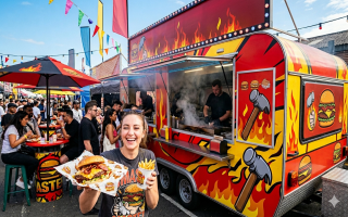 2 High-Asset Mobile Smash Burger Trailers