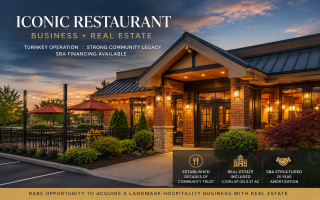 Landmark Restaurant Real Estate Included Turnkey