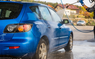 Self Serve Car Wash with Real estate 