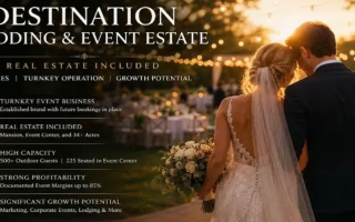 Destination Wedding & Event Estate | 35 Acres | Mansion + Event Center