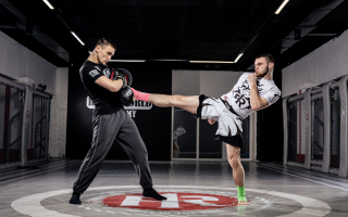 Combat Sports Gym with Open Equipment