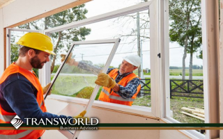 Established Glass Mirror and Impact Window 