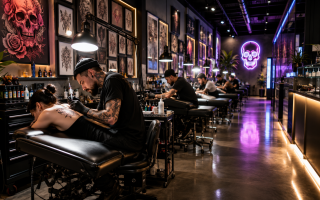 Semi Absentee Tattoo Shop