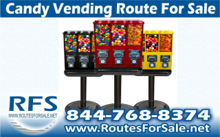 Bulk Candy Vending Machine Route, Central Florida Bulk Candy Vending Machine Route, Central Florida