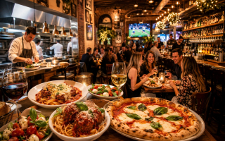 Semi Absentee Italian Restaurant with Sold-Out Bar
