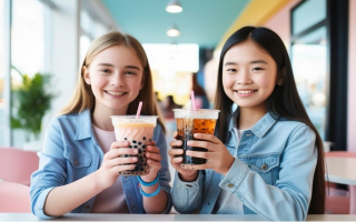Premium Boba Cafe- Full Kitchen & Prime Location