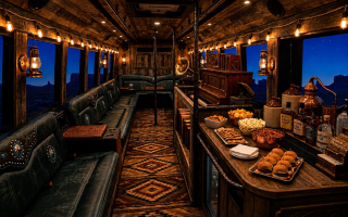 Renovated Party Bus Serving Food & Light Snacks in Scottsdale!