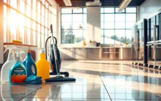 Established Commercial Cleaning Company + Real Estate Available 