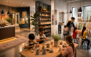 Three Well-Established Children's Art Studios