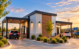 Turnkey Double Drive Thru Coffee Shop for Sale in Rogers AR