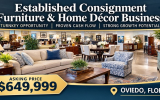 Established Consignment Furniture & Home Decor Business
