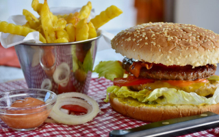 Roswell Burger Restaurant for Sale with Hood and Walk-In