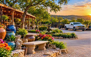 Garden And Landscaping Business In Boerne, Texas