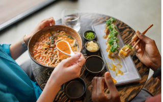 14-Year Japanese Restaurant - High-Visibility