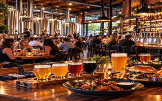 Premier Brewery, Taproom & Restaurant with Strong 