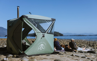 Portable Wood-Fired Sauna Tents, & Accessories