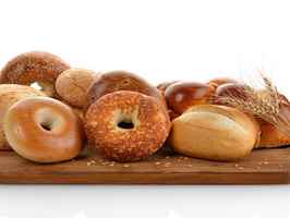 Bagels and Ice Cream Combo