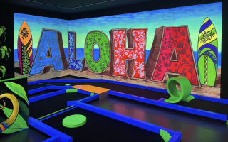 OR: Aloha Mini Glow Golf