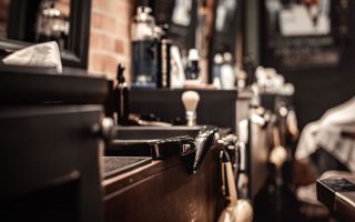 Turn Key Barber Shop on Busy Street Corner