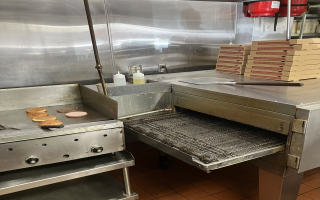 Pizza Burger Fry Fast Food - Near High School