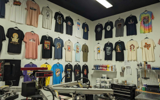 Custom Screen Printing Operation for Sale