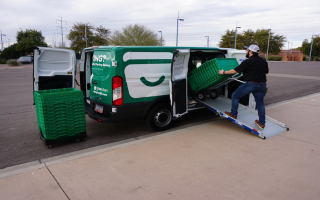 Green Bin kathy ireland Eco Moving Bins Rental Co.