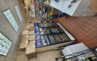 Busy Mini Mart Located In Gas Station