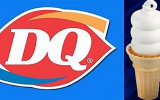 Cocoa Beach FL Dairy Queen with A1A frontage